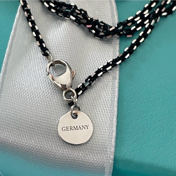 Tiffany & Co. Jewelry - Tiffany & Co Black Enamel Chain NIB
